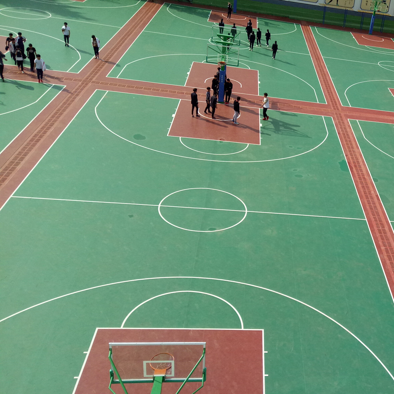 籃球場劃線圖